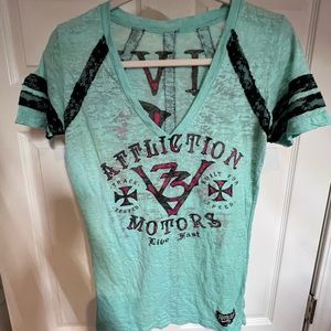 Women’s Affliction shirt size M